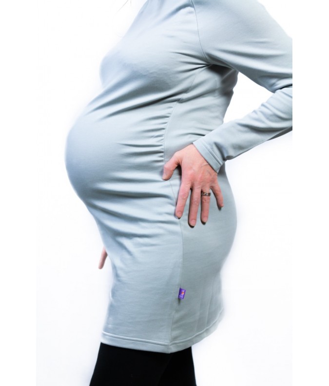 EMF Protective Maternity Top Leblok (Grey)