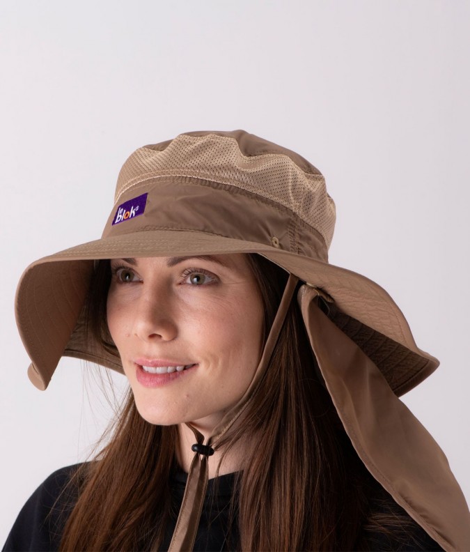 EMF and UV Protective Safari Hat - EMF Clothing Shop