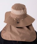 EMF Shielding Safari Hat Leblok with 100% UV Protection
