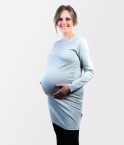 EMF Protective Maternity Dress Leblok (Grey)
