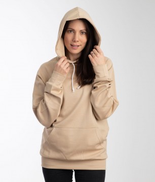 EMF Protective Womens Hoodie Leblok (Beige)