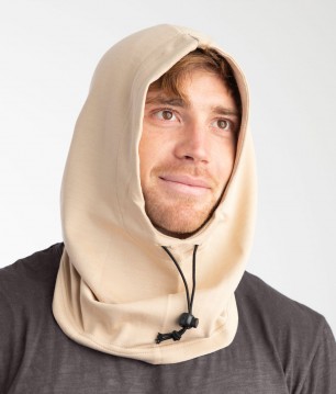 EMF Protective Hooded Snood (Beige)