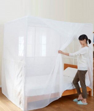 EMF Protective Single Bed Canopy - 'Sanctuary' by Leblok