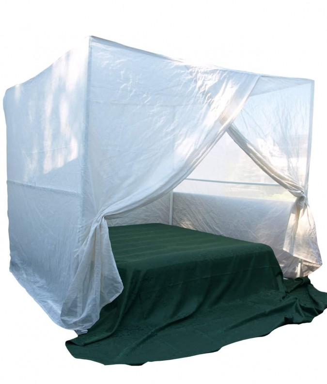Stand Alone EMF Protective Canopy for King-sized Bed - 'Sanctuary' by Leblok