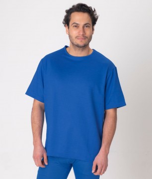 EMF Protective Mens T-Shirt (Bright Blue)