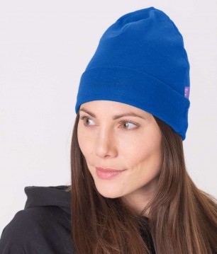 EMF Protective Beanie Leblok (Bright Blue)