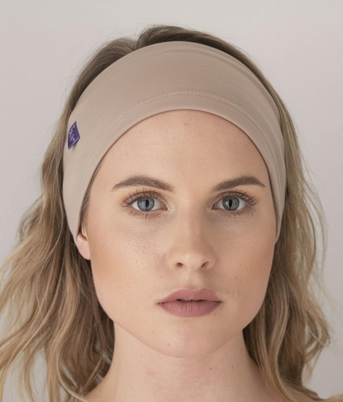 EMF Protective Headband (Beige)